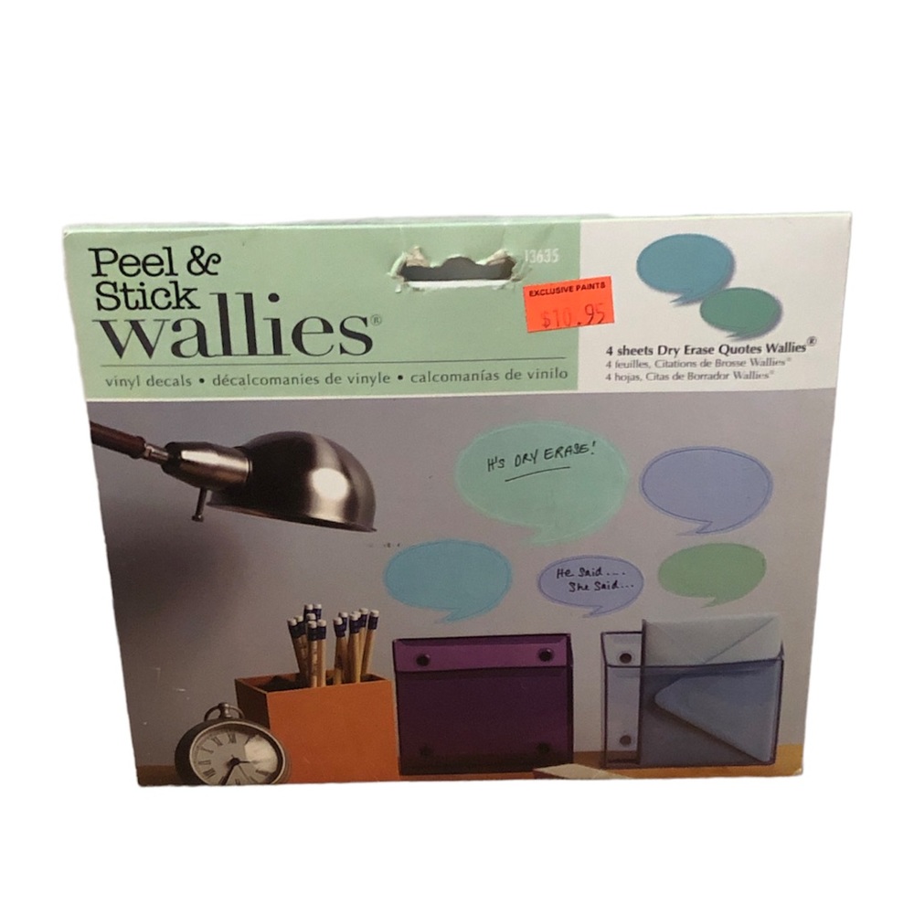 Peel & Stick Wallies